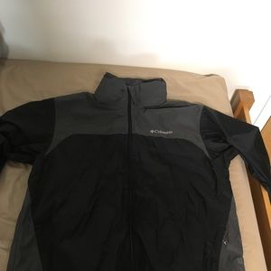 Men's gray jacket, large